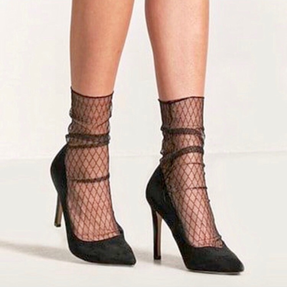 Diamond Stitch Ankle Hosiery!